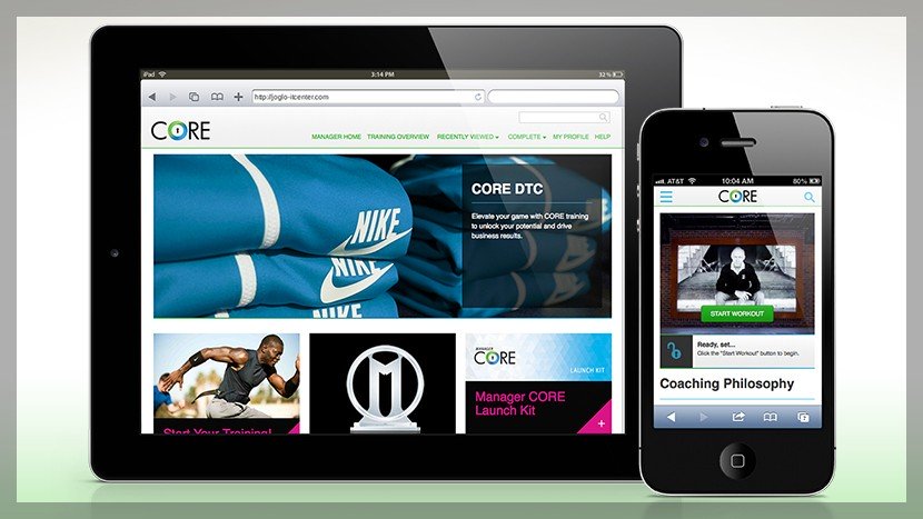 Nike Core Website