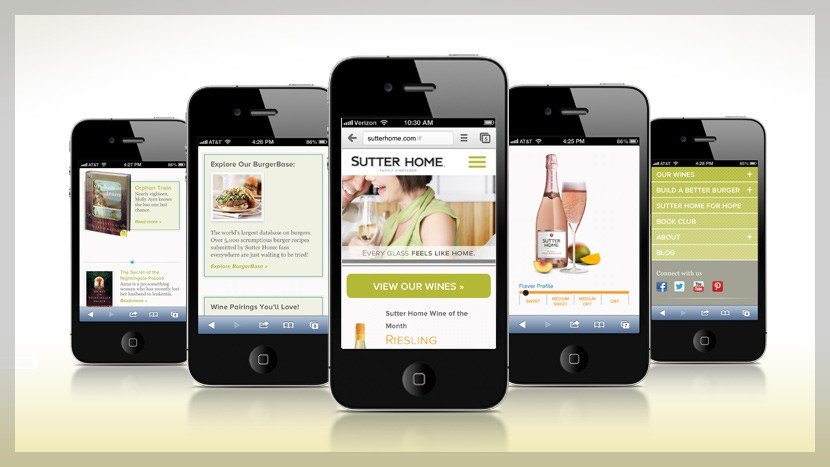 Sutter Home Website